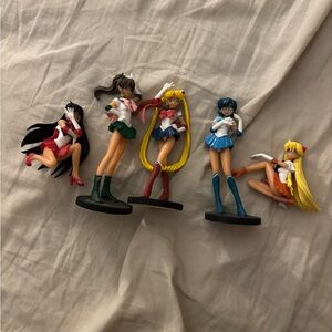RARE Custom Sailor Moon Figurine Set